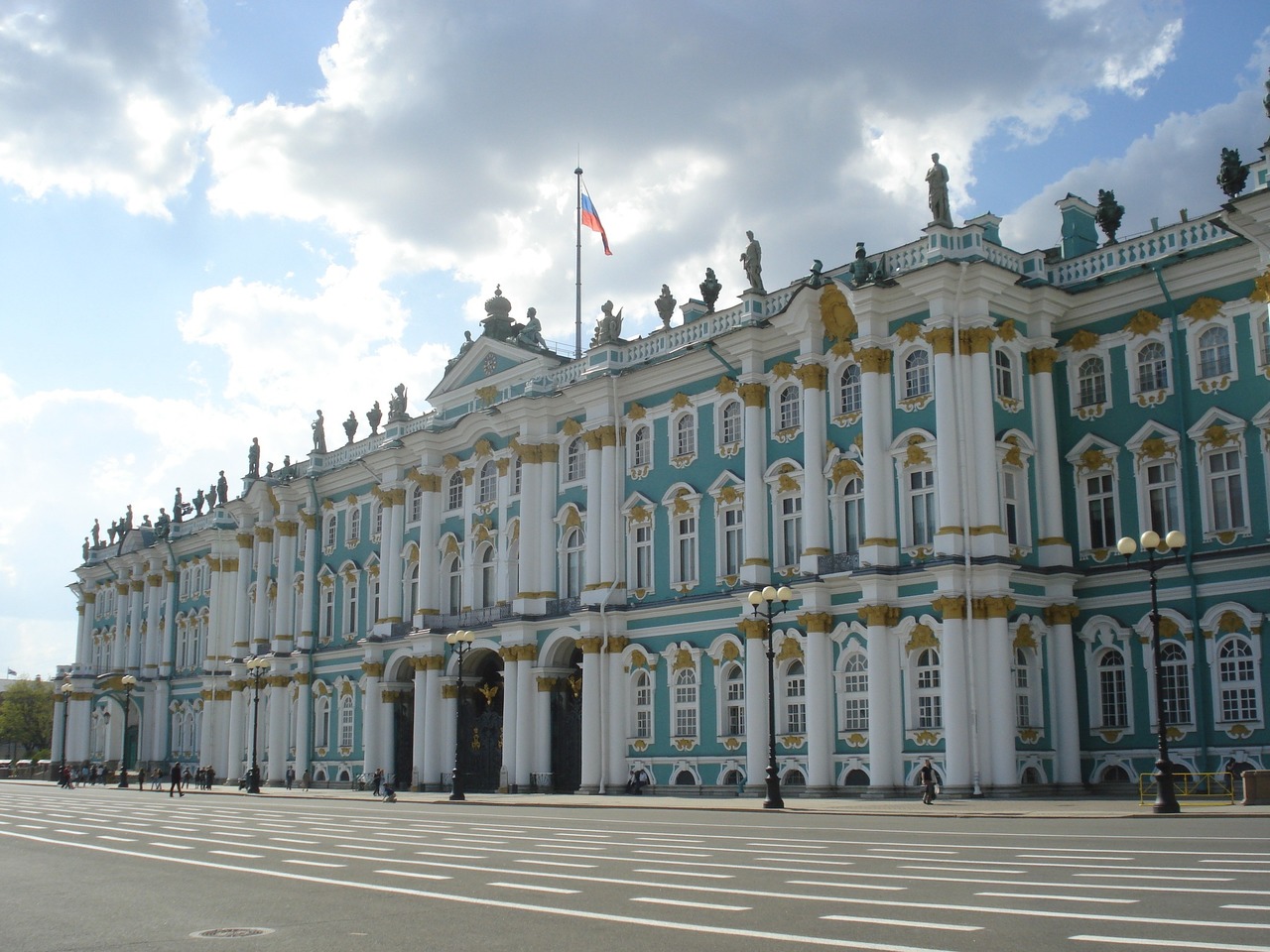 Hermitage Museum in Saint-Petersburg