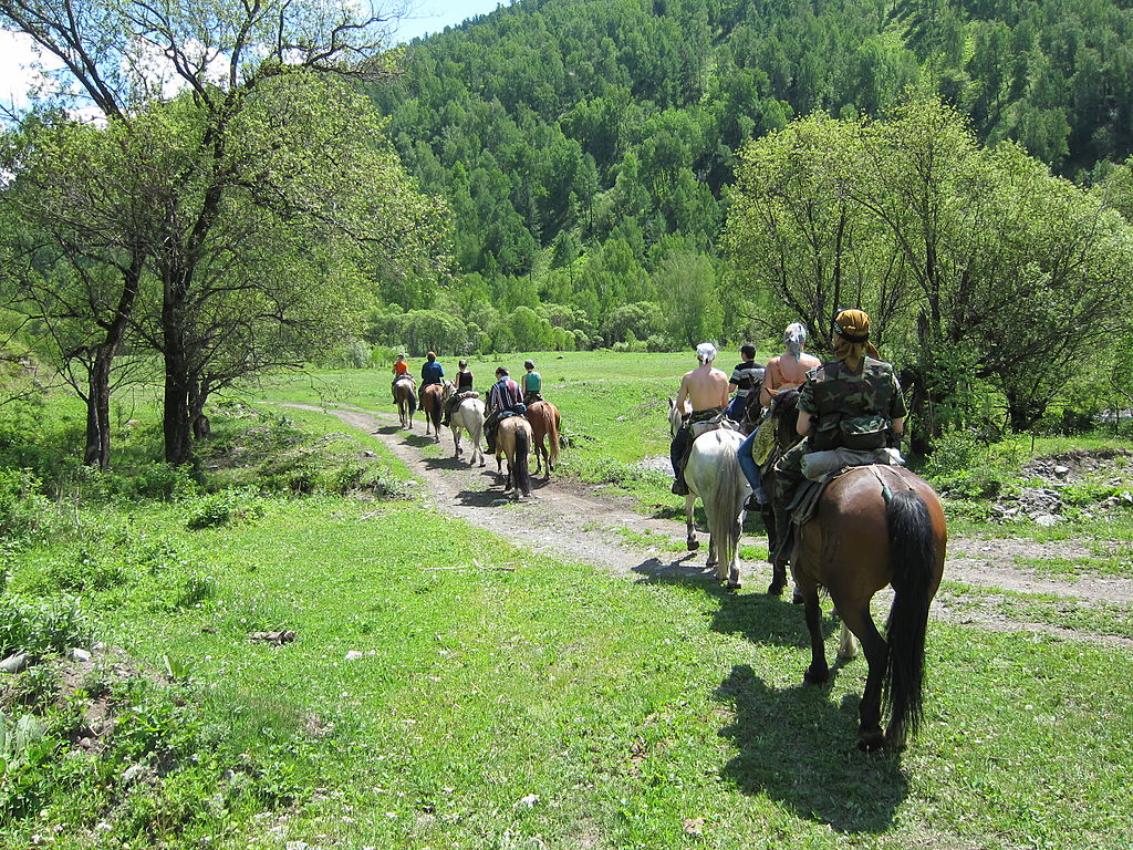 Horse riding in Chemalsky District