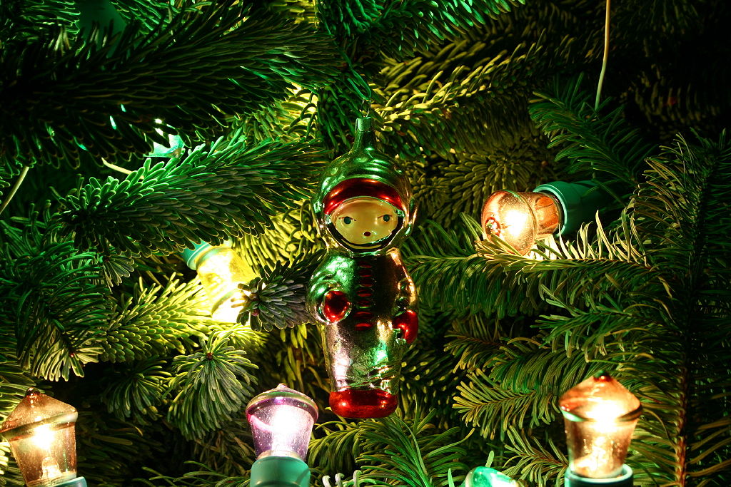 Christmas decoration Cosmonaut, USSR, 1960s