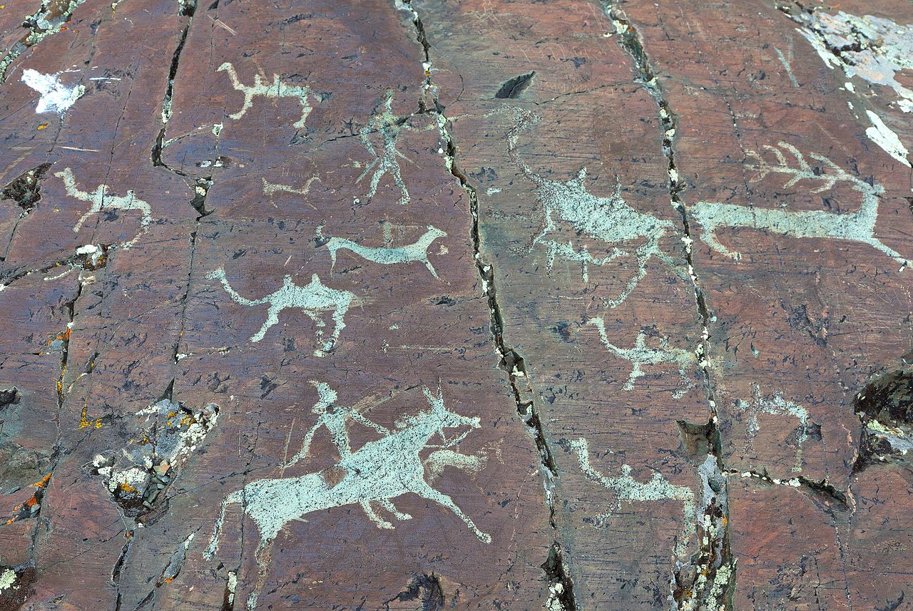 Petroglyphs of the Elangash valley