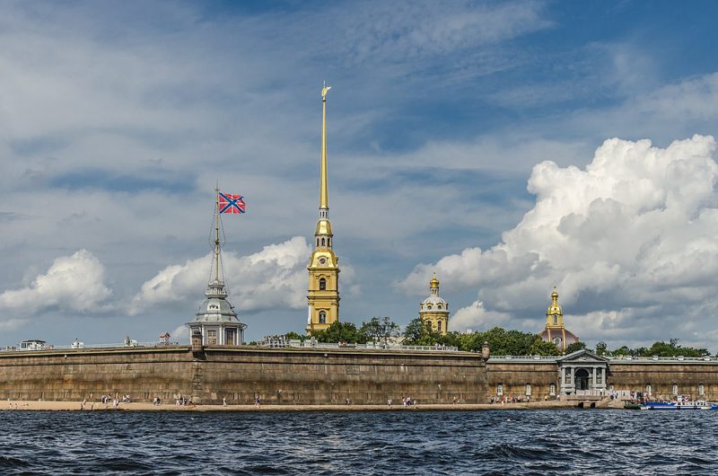 Peter & Paul fortress in Saint Petersburg