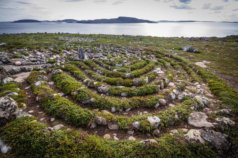 Neolithic labyrinths of Solovki