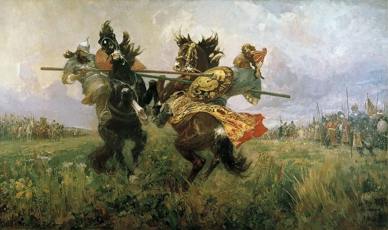 Fight on the Kulikovo Field by M.I. Avilov