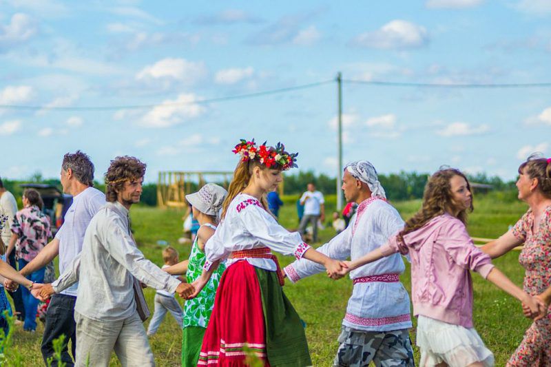 Baile redondo en la región de Belgorod, 2014