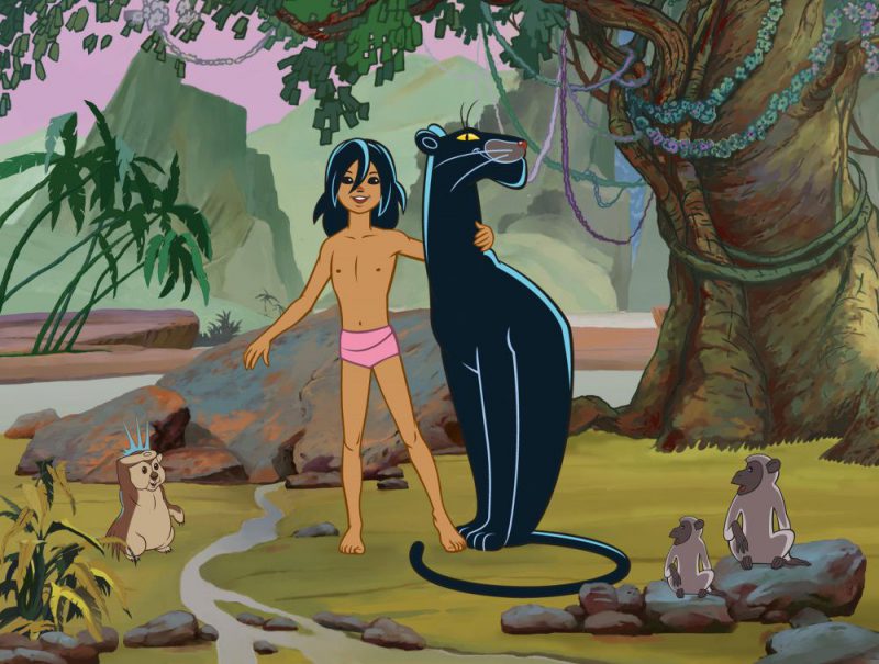Russian versions of world-famous stories: Mowgli