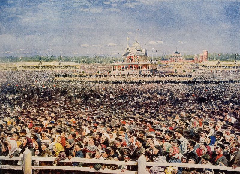 Chodynka field in May 1896