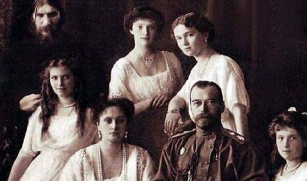 The Family of Nicholas II with Rasputin